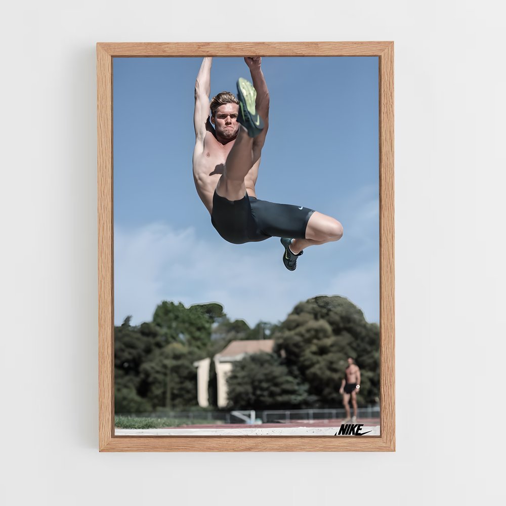 Poster Saut de Géant – affiche Athlétisme (vue 4)